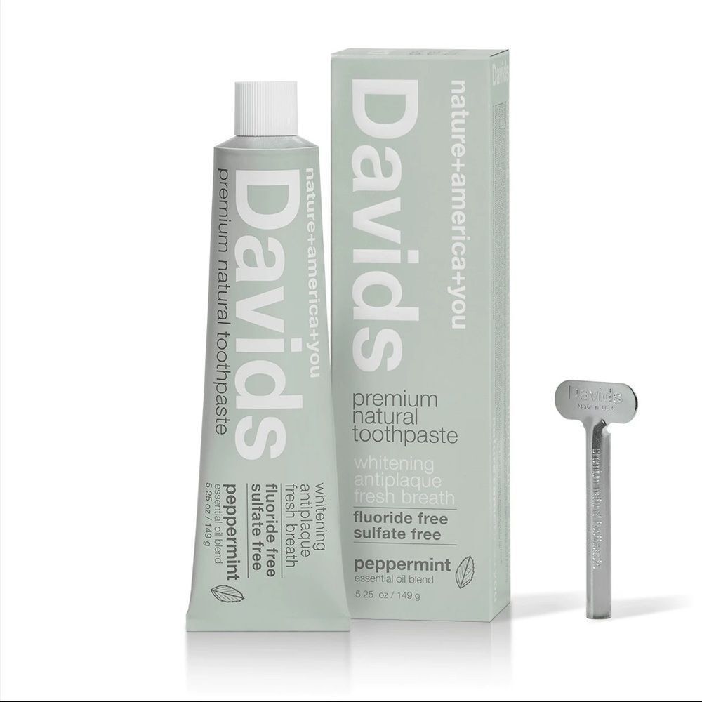 NIB Davids Natural Toothpaste - Natural Peppermimt